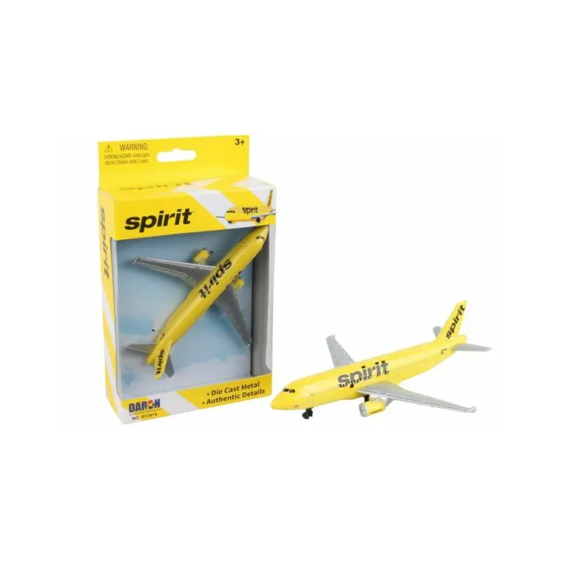 Spirit Airlines Diecast Aeroplane