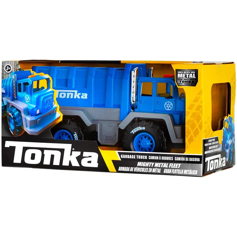 Tonka Might Metal Fleet Garbage Truck