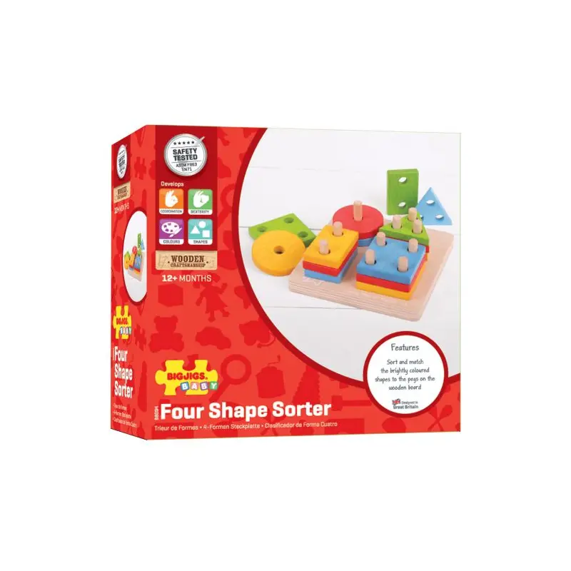 Big Jigs Four Shape Sorter