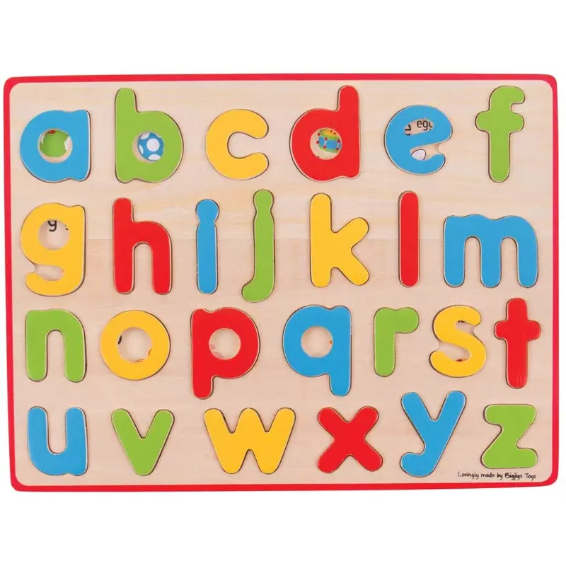 Big Jigs Inset Puzzle abc - lowercase