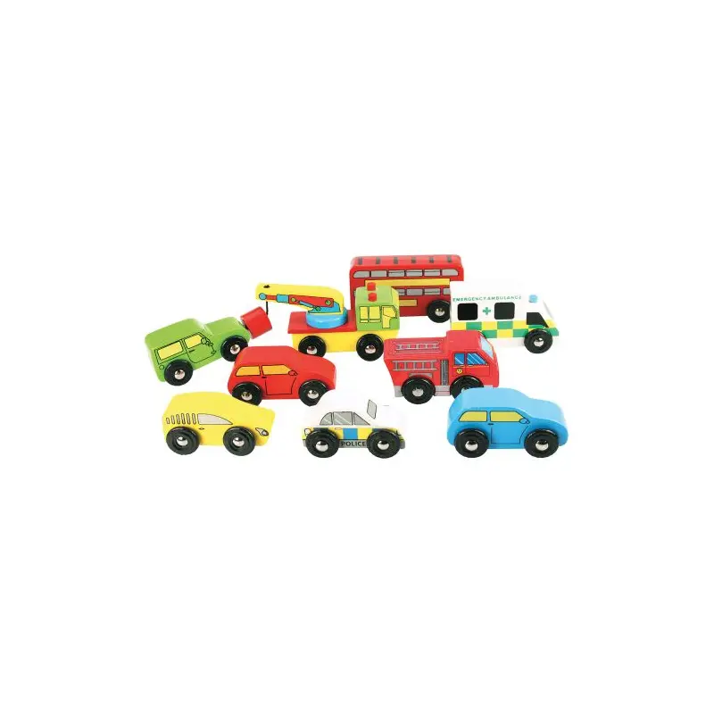 Big Jigs Wooden Vehicle Pack