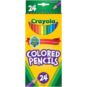 Crayola 24 Coloured Pencils