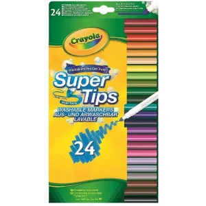 Crayola 24 Washable Super Tips Markers