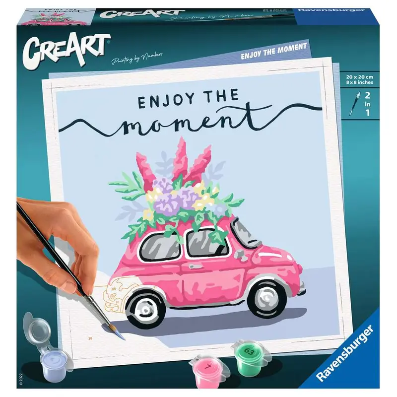 CreArt Adult Paint by Numbers - Enjoy the Moment