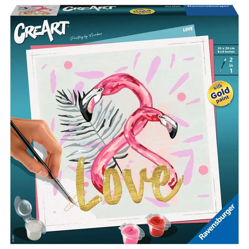 CreArt Paint by Numbers Love