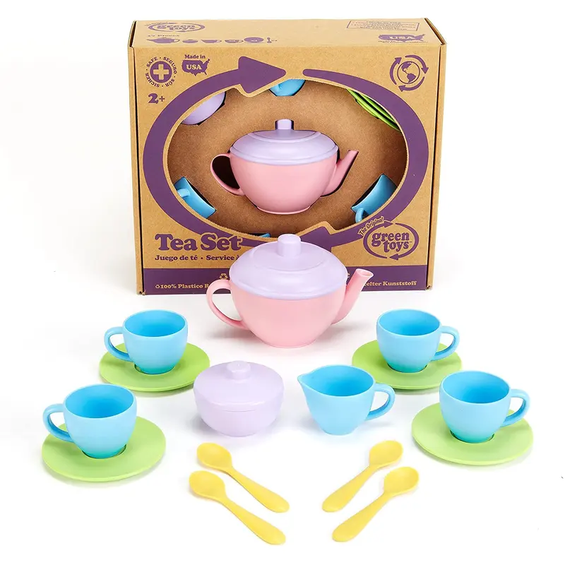 Tea Set - Pink Teapot