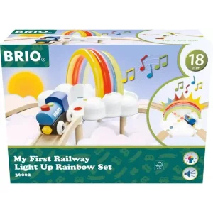 BRIO My First Railway Light Up Rainbow Set