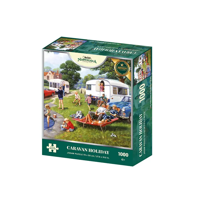 Caravan Holiday 1000 Piece Jigsaw Puzzle