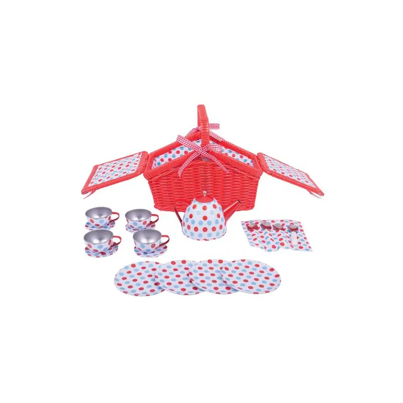 Spotted Basket Teaset