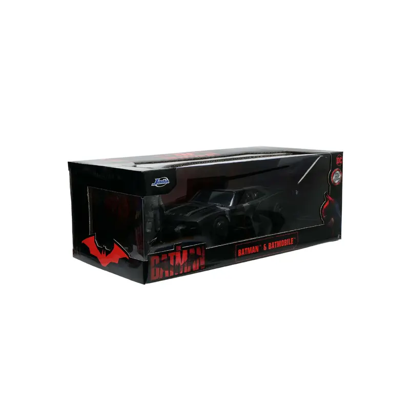 The Batman 1:24 Batmobile and Figure Set