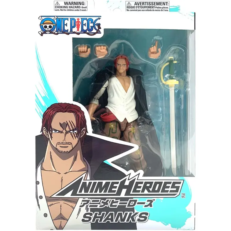 Anime Heroes Shanks 6.5" Action Figure