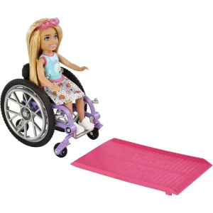 Barbie Chelsea Wheelchair Doll with Ramp