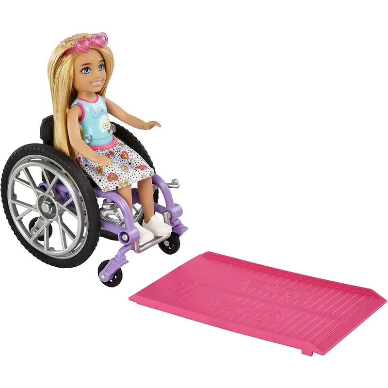 Barbie Chelsea Wheelchair Doll with Ramp