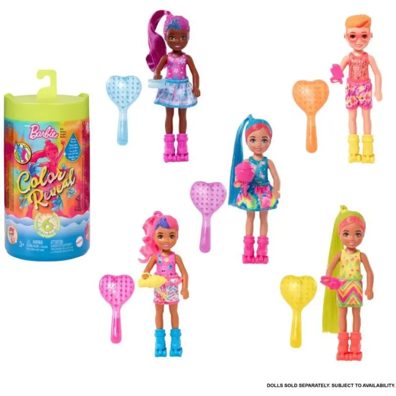 Barbie Colour Reveal Neon Doll