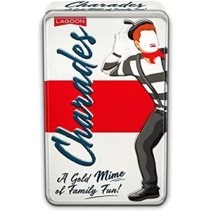 Classic Charades Game in a Tin