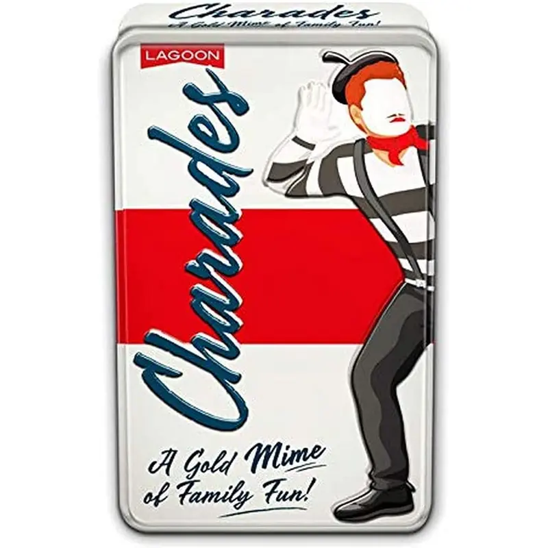 Classic Charades Game in a Tin