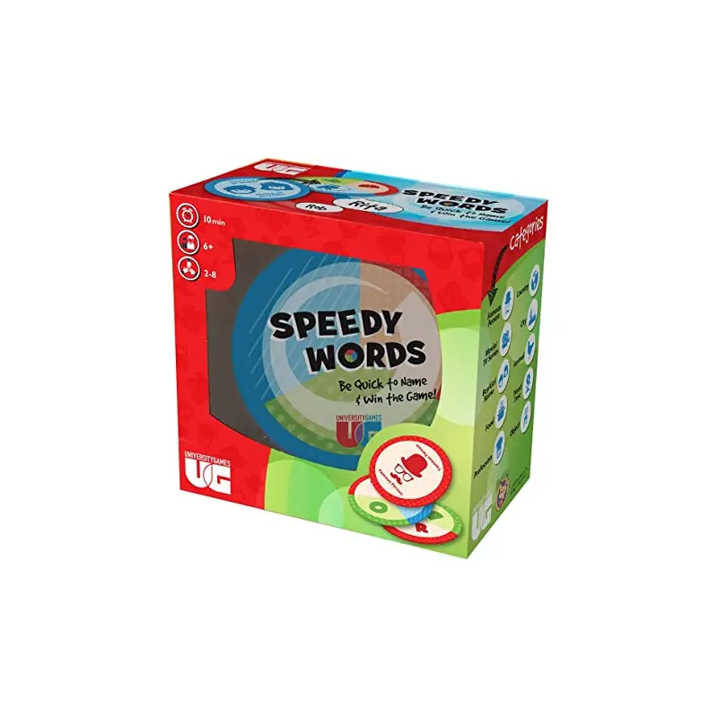 Speedy Words Game in a Tin