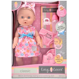 Tiny Tears Classic Crying & Wetting Doll
