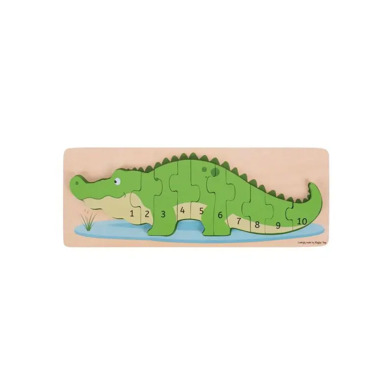 Big Jigs Crocodile Number Puzzle