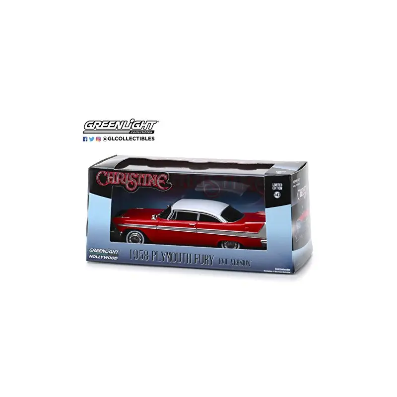 Christine Plymouth Fury 1958 1:43 Die Cast