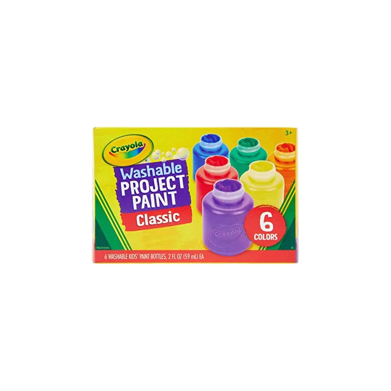 Crayola 6 Washable Kids Paints