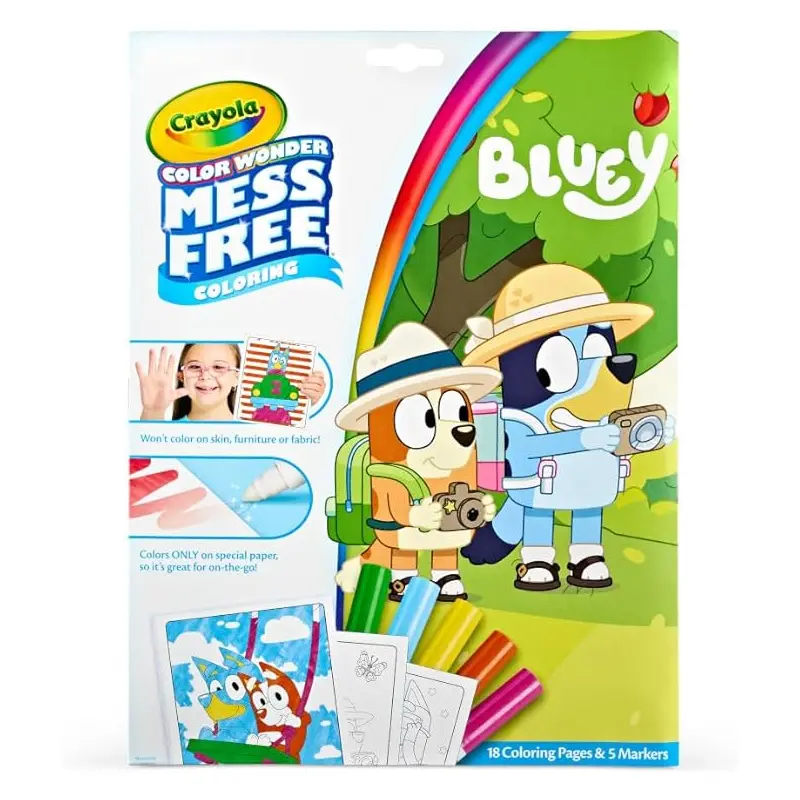 Crayola Bluey Mess Free Colour Wonder
