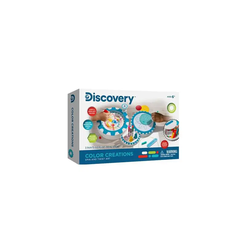 Spiral & Spin Art Station