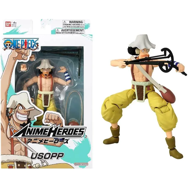 Anime Heroes Usopp 6.5" Action Figure