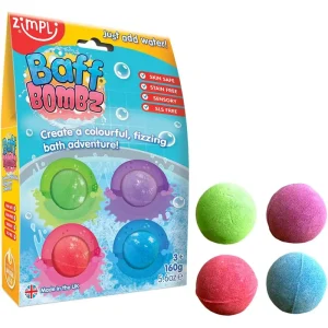 Baff Bombz: 4 Bath Pack