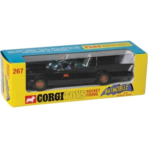 Corgi Batmobile with Batman and Robin