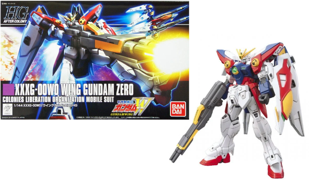 GUNDAM - 1/144 HGAC Wing Gundam Zero - Model Kit