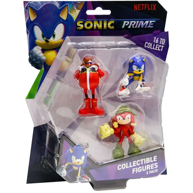Sonic Prime Collectible Figure 3 Pack
