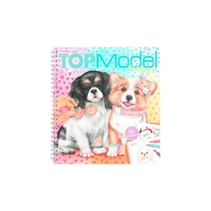 Create your TOPModel Doggy Colourng Book
