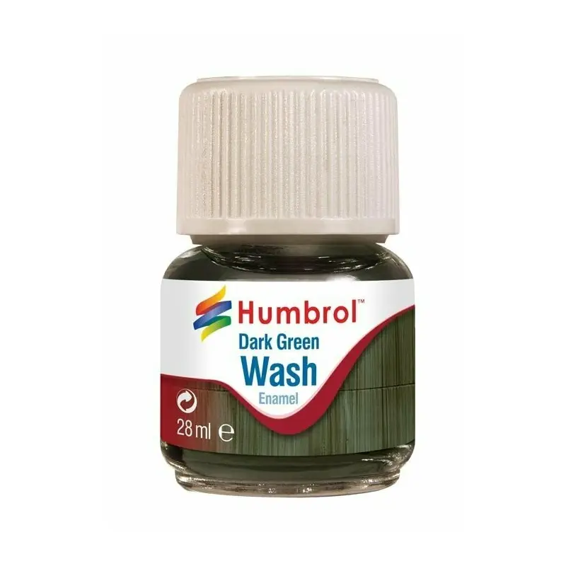 Enamel Wash Dark Green 28Ml