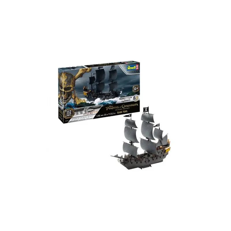 Black Pearl easy-click 1:150 Scale Kit