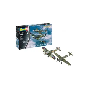 Combat Set Messerschmitt Bf109 1:72 Scale Kit