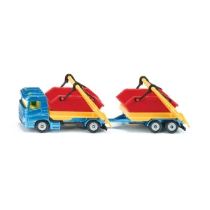 Siku 1:87 Truck with Skip & Trailer