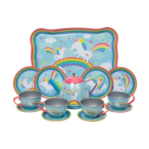 Unicorn Tin Tea Set