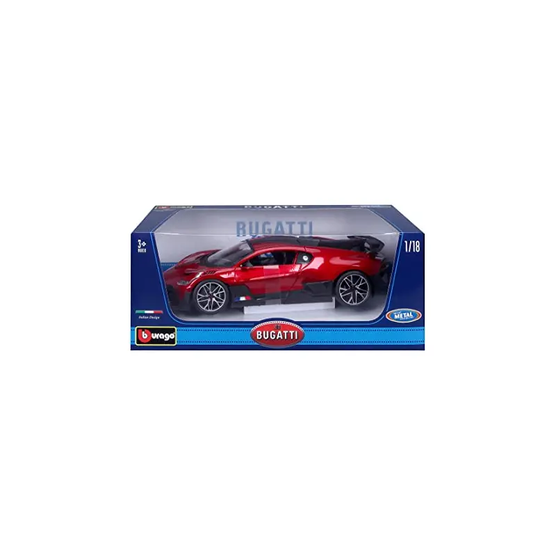Burago Bugatti Chiron Red 1:18