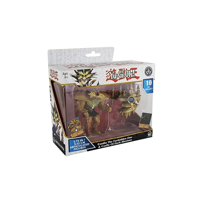 YU-GI-OH 10cm Double Pack Exodia & Castle Illusion