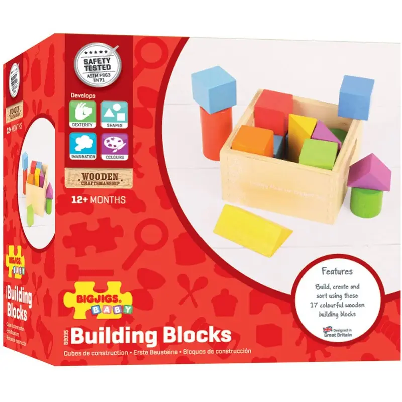 Big Jigs Rainbow Building Blocks