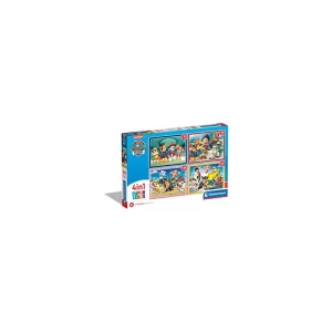 Clementoni Paw Patrol 4 in 1 Jigsaw