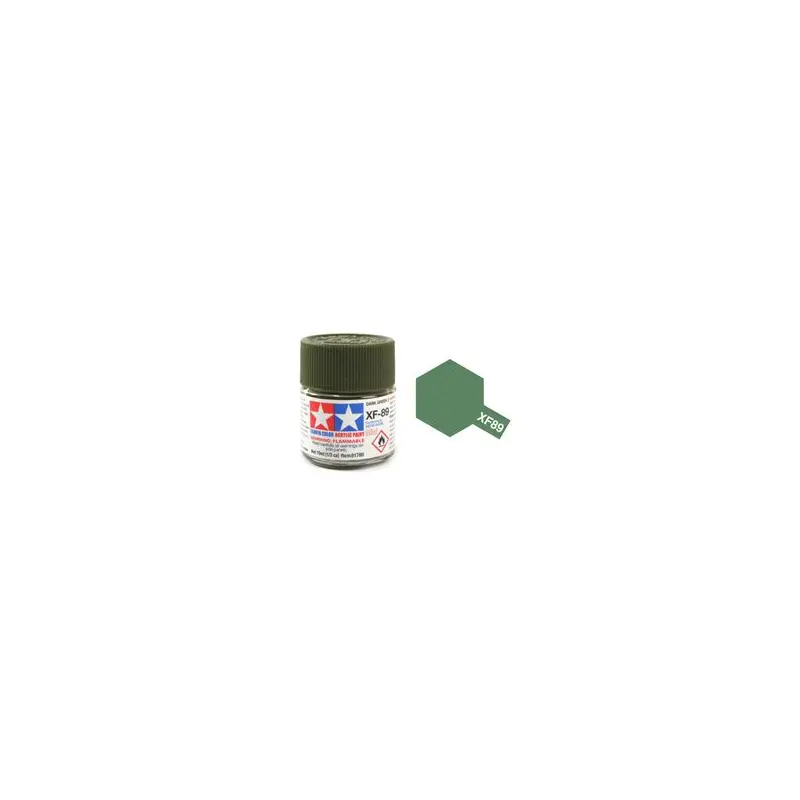 Tamiya Acrylic Paint XF-89 Dark Green 10ml