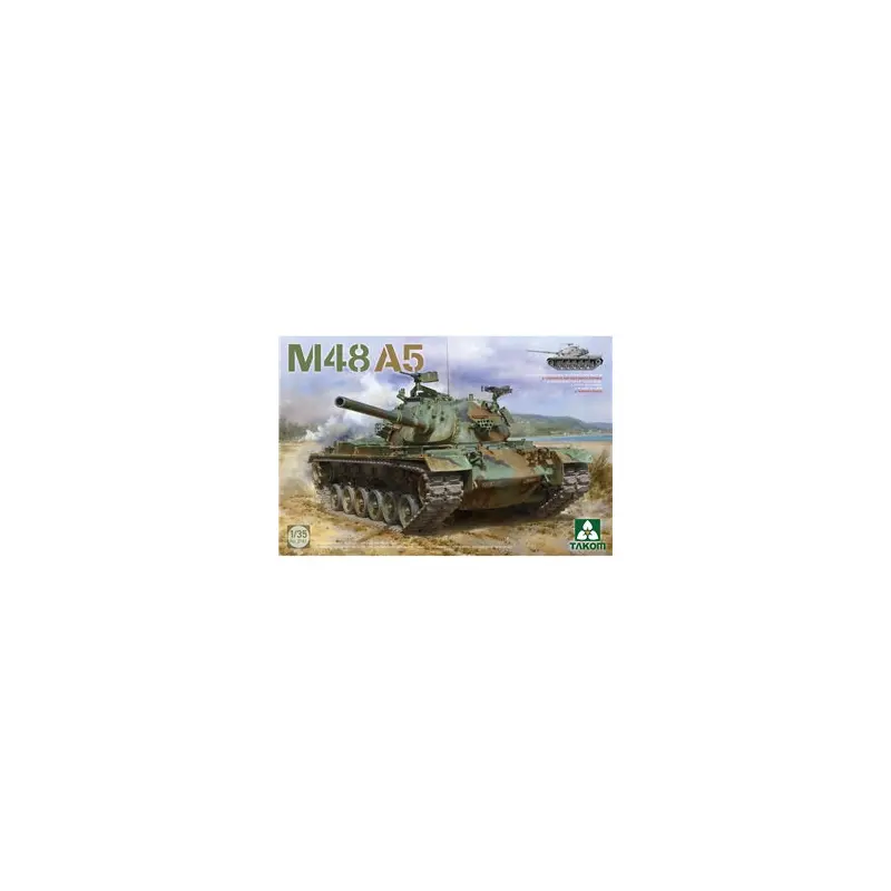 US M48A5 Patton Main Battle Tank 1:35 Scale Kit