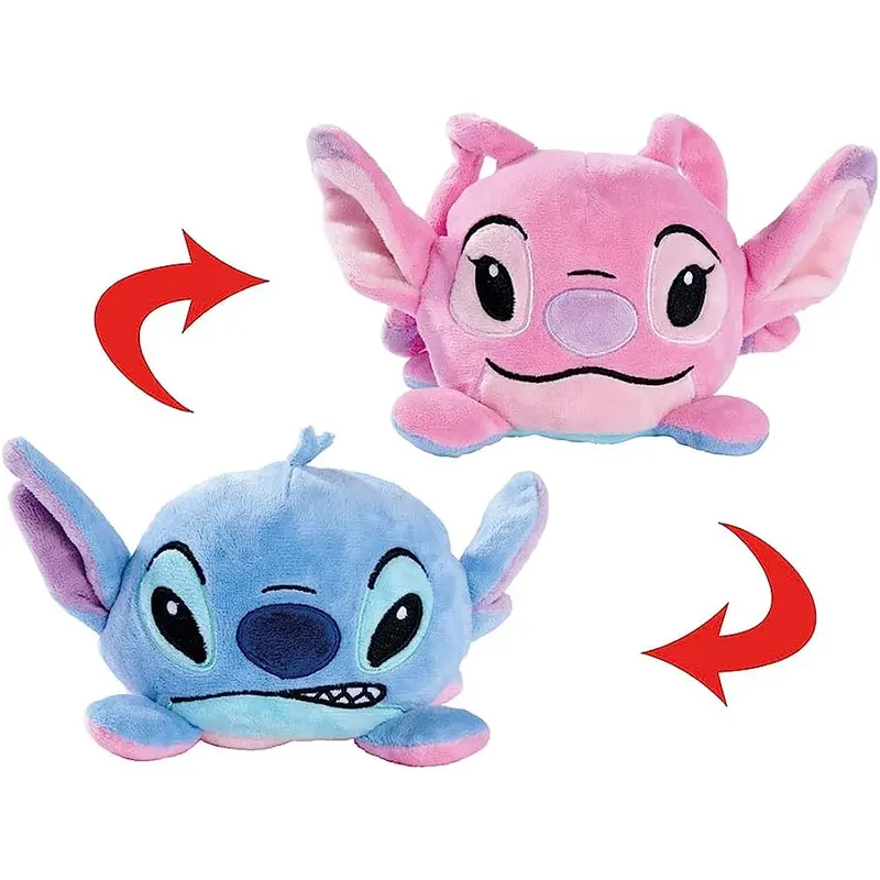 Disney Reversible Stitch &  Angel Soft Toy