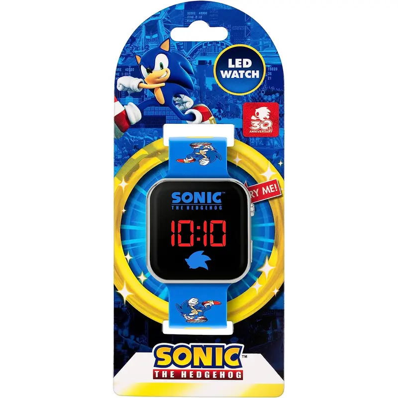 Sonic The Hedgehog LED Watch