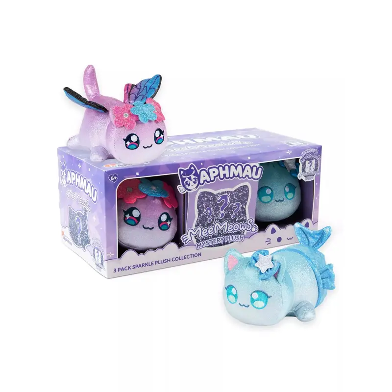 Aphmau MeeMeow 6" Plush Sparkle Plush Collection