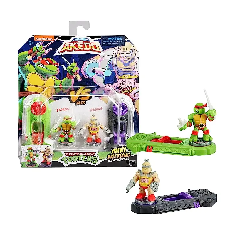 Akedo TMNT Versus Pack Raphael Vs Kraang