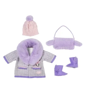 Baby Annabell Delux Coat 45cm Fashion