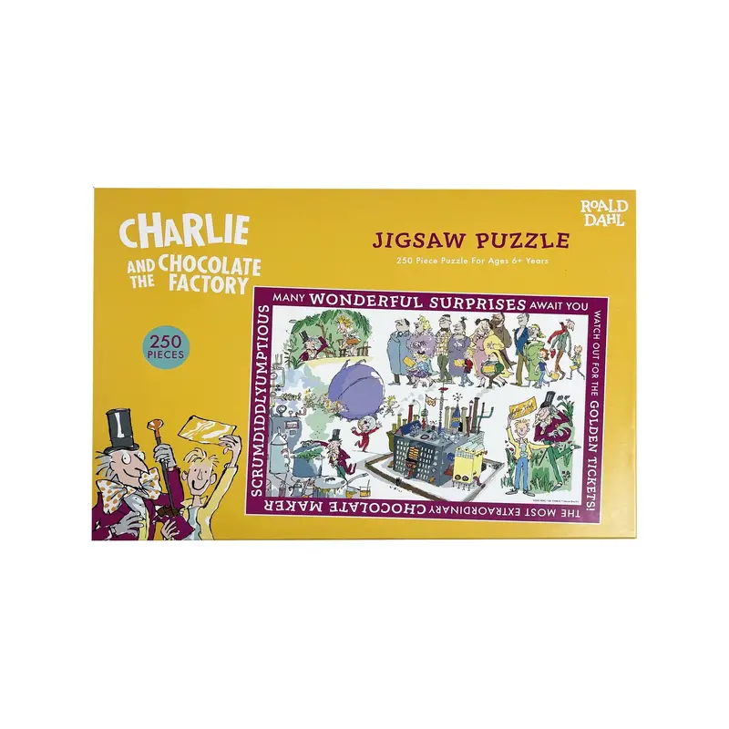 Charlie & the Chocolate Factory 250 Piece Jigsaw